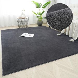 Teppich GOODPRODUCT "Cali 2, kuschelig & weich" Gr. 6, grau (dunkelgrau), B:180cm H:15mm L:280cm, Kunstfaser, Teppiche, Teppich, Uni-Farben, waschbar, flauschig, Wohnzimmer, Schlafzimmer Teppich GOODPRODUCT "Cali 2, kuschelig & weich" Gr. 6, grau (dunkelgrau), B:180cm H:15mm L:280cm, Kunstfaser, Teppiche, Teppich, Uni-Farben, waschbar, flauschig, Wohnzimmer, Schlafzimmer