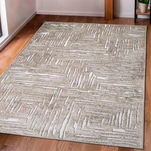 Teppich GOODPRODUCT "Navid" Gr. 3, beige (sand), B:120cm H:9mm L:180cm, Kunstfaser, Teppiche, Teppich, Kurzflor, Hoch-Tief-Struktur, 3D-Design, modern, pflegeleicht Teppich GOODPRODUCT "Navid" Gr. 3, beige (sand), B:120cm H:9mm L:180cm, Kunstfaser, Teppiche, Teppich, Kurzflor, Hoch-Tief-Struktur, 3D-Design, modern, pflegeleicht