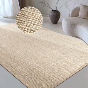 HOME AFFAIRE Avot Juteteppich - Jute Läufer - 190x280 cm - Naturstil HOME AFFAIRE Avot Juteteppich - Jute Läufer - 190x280 cm - Naturstil