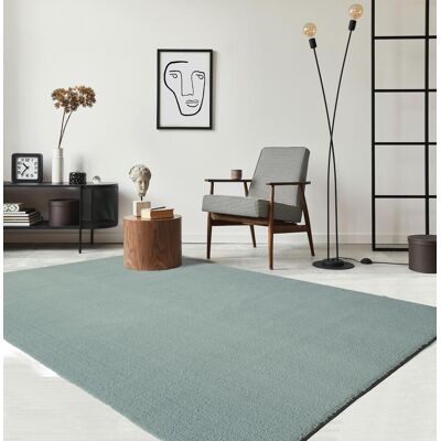 Teppich THE CARPET "kuschelig & Super Soft, Anti-Rutsch Unterseite", blau, B:120cm H:16mm L:160cm, Polyester, Teppiche, Teppich, Waschbar bis 30 Grad, Felloptik, Wohnzimmer Teppich, Kundenliebling Teppich THE CARPET "kuschelig & Super Soft, Anti-Rutsch Unterseite", blau, B:120cm H:16mm L:160cm, Polyester, Teppiche, Teppich, Waschbar bis 30 Grad, Felloptik, Wohnzimmer Teppich, Kundenliebling