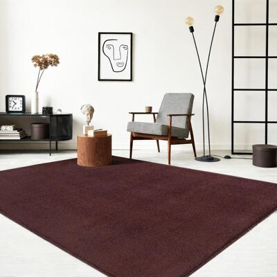 Teppich THE CARPET "kuschelig & Super Soft, Anti-Rutsch Unterseite", braun (bordeaux), B:200cm H:16mm L:280cm, Polyester, Teppiche, Teppich, Waschbar bis 30 Grad, Felloptik, Wohnzimmer Teppich, Kundenliebling Teppich THE CARPET "kuschelig & Super Soft, Anti-Rutsch Unterseite", braun (bordeaux), B:200cm H:16mm L:280cm, Polyester, Teppiche, Teppich, Waschbar bis 30 Grad, Felloptik, Wohnzimmer Teppich, Kundenliebling