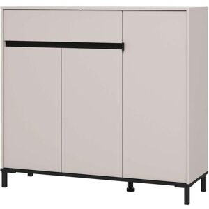 Schuhkommode HOME AFFAIRE "Flannan, Schuhregal, Schuhschrank, Gesamthöhe 109,5 cm", kaschmir, B:118,5cm H:109,5cm T:40cm, Holzwerkstoff, Sideboards, Schuhkommode, sechs Regale und eine Schublade, Gesamtbreite 118,5 cm Schuhkommode HOME AFFAIRE "Flannan, Schuhregal, Schuhschrank, Gesamthöhe 109,5 cm", kaschmir, B:118,5cm H:109,5cm T:40cm, Holzwerkstoff, Sideboards, Schuhkommode, sechs Regale und eine Schublade, Gesamtbreite 118,5 cm