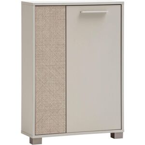 Unterschrank SCHILDMEYER "Edno Unterschrank, Breite 59 cm", beige (cremebeige), B:59,8cm H:124cm T:19,8cm, FSC-zertifizierter Holzwerkstoff, Schränke, Unterschrank, Fronten in Canasta-Dekor mit Korbgeflecht-Design Unterschrank SCHILDMEYER "Edno Unterschrank, Breite 59 cm", beige (cremebeige), B:59,8cm H:124cm T:19,8cm, FSC-zertifizierter Holzwerkstoff, Schränke, Unterschrank, Fronten in Canasta-Dekor mit Korbgeflecht-Design