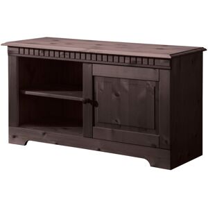 Home Affaire Dunkelbraunes TV-Board - Landhausstil - 94 cm Home Affaire Dunkelbraunes TV-Board - Landhausstil - 94 cm
