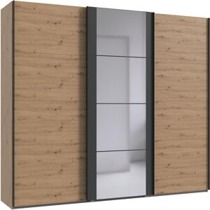 Schwebetürenschrank WIMEX "Bern Schiebetürenschrank", schwarz (artisan eiche nachbildung, graphit, griffe: schwarz), B:270cm H:236cm T:64cm, Holzwerkstoff, Schränke, Schwebetürenschrank, Schrank mit zusätzlicher Innenausstattung, Garderobe Schwebetürenschrank WIMEX "Bern Schiebetürenschrank", schwarz (artisan eiche nachbildung, graphit, griffe: schwarz), B:270cm H:236cm T:64cm, Holzwerkstoff, Schränke, Schwebetürenschrank, Schrank mit zusätzlicher Innenausstattung, Garderobe