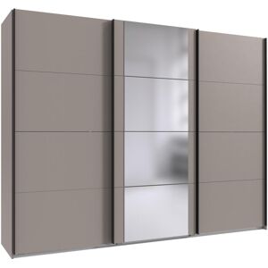 Schwebetürenschrank WIMEX "Bern Schiebetürenschrank", schwarz (saharagrau, griffe: schwarz), B:270cm H:210cm T:64cm, Holzwerkstoff, Schränke, Schwebetürenschrank, Schrank mit zusätzlicher Innenausstattung, Garderobe Schwebetürenschrank WIMEX "Bern Schiebetürenschrank", schwarz (saharagrau, griffe: schwarz), B:270cm H:210cm T:64cm, Holzwerkstoff, Schränke, Schwebetürenschrank, Schrank mit zusätzlicher Innenausstattung, Garderobe
