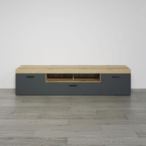 HOME AFFAIRE Tyler - Schwarzer Eichen TV-Schrank HOME AFFAIRE Tyler - Schwarzer Eichen TV-Schrank