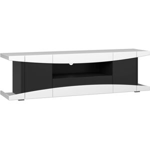 Lowboard HOME AFFAIRE "NextLevel speziell geeignet für Spielekonsolen", weiß, schwarz matt lack, B:180cm H:52cm T:42cm, Holzwerkstoff, Sideboards, Lowboard, Gaming-Lowboard wahlweise mit Beleuchtung - (B/T/H) 180/42/52 cm Lowboard HOME AFFAIRE "NextLevel speziell geeignet für Spielekonsolen", weiß, schwarz matt lack, B:180cm H:52cm T:42cm, Holzwerkstoff, Sideboards, Lowboard, Gaming-Lowboard wahlweise mit Beleuchtung - (B/T/H) 180/42/52 cm