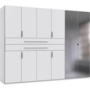Drehtürenschrank WIMEX "Digit Kleiderschrank wahlweise mit oder ohne Spiegel", weiss (weiß), B:270cm H:208cm T:58cm, Holzwerkstoff, Schränke, Drehtürenschrank, erhältlich in den Breiten 225cm oder 270cm (mit 8 oder 10 Türen) Drehtürenschrank WIMEX "Digit Kleiderschrank wahlweise mit oder ohne Spiegel", weiss (weiß), B:270cm H:208cm T:58cm, Holzwerkstoff, Schränke, Drehtürenschrank, erhältlich in den Breiten 225cm oder 270cm (mit 8 oder 10 Türen)