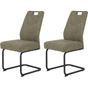Hela Vintage KERSTIN S Sessel - 2er Set mit Schwarzem Rahmen Hela Vintage KERSTIN S Sessel - 2er Set mit Schwarzem Rahmen