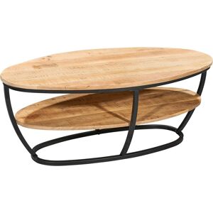 Couchtisch STOLKOM "Jambi 2 B/H/T 110x44x60 cm", mango, schwarz, schwarz, mango, B:110cm H:44cm T:60cm, Tische, Couchtisch, Mangoholz, Oberfläche uneben Couchtisch STOLKOM "Jambi 2 B/H/T 110x44x60 cm", mango, schwarz, schwarz, mango, B:110cm H:44cm T:60cm, Tische, Couchtisch, Mangoholz, Oberfläche uneben