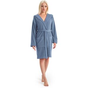 Damenbademantel GOODPRODUCT "Sina, ideal für Sauna & Spa, Hotelbademantel, Morgenmantel" Gr. S, blau (hellblau), L:90cm, Leichtfrottee, Hausmäntel, Damenbademantel, einfarbiger Bademantel, kurz, hoher Baumwollanteil, XS-4XL Damenbademantel GOODPRODUCT "Sina, ideal für Sauna & Spa, Hotelbademantel, Morgenmantel" Gr. S, blau (hellblau), L:90cm, Leichtfrottee, Hausmäntel, Damenbademantel, einfarbiger Bademantel, kurz, hoher Baumwollanteil, XS-4XL