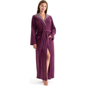 Damenbademantel KANGAROOS "Dalia, ideal für Sauna & Spa, Standardlänge & Überlänge" Gr. XS, beere, L:135cm, Leichtfrottier, Hausmäntel, Damenbademantel, Uni-Farben mit Streifen, Taschen, leicht, XS-3XL, auch in extra lang Damenbademantel KANGAROOS "Dalia, ideal für Sauna & Spa, Standardlänge & Überlänge" Gr. XS, beere, L:135cm, Leichtfrottier, Hausmäntel, Damenbademantel, Uni-Farben mit Streifen, Taschen, leicht, XS-3XL, auch in extra lang