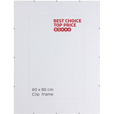 Boxxx Cliprahmen , Klar , Glas , rechteckig , 60x80 cm , Bilder & Rahmen, Bilderrahmen, Bilder - & Fotorahmen Boxxx Cliprahmen , Klar , Glas , rechteckig , 60x80 cm , Bilder & Rahmen, Bilderrahmen, Bilder - & Fotorahmen