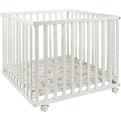 My Baby Lou Laufgitter , Weiss , Holz , Buche , massiv , 97x70x97 cm , höhenverstellbar , Baby- und Kindermöbel, Babyzimmer, Laufgitter My Baby Lou Laufgitter , Weiss , Holz , Buche , massiv , 97x70x97 cm , höhenverstellbar , Baby- und Kindermöbel, Babyzimmer, Laufgitter