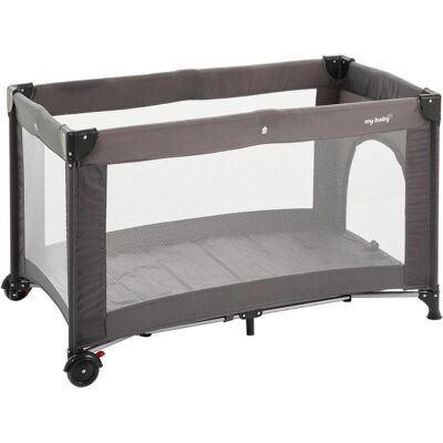 My Baby Lou Reisebett , Dunkelgrau , Metall, Kunststoff, Textil , 60x74x120 cm , SGS-geprüft , zusammenklappbar, Ausstieg , Baby- und Kindermöbel, Babyzimmer, Babybett, Reisebetten My Baby Lou Reisebett , Dunkelgrau , Metall, Kunststoff, Textil , 60x74x120 cm , SGS-geprüft , zusammenklappbar, Ausstieg , Baby- und Kindermöbel, Babyzimmer, Babybett, Reisebetten