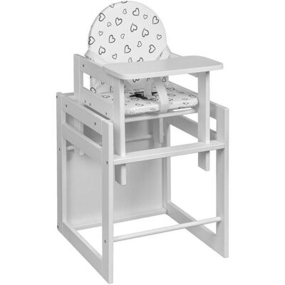 My Baby Lou Kombihochstuhl , Weiss , Holz , Buche , Hartholz , EN 14988 , Essbrett abnehmbar, Schrittgurt, 3-Punkt-Gurt, Tablett , Baby- und Kindermöbel, Babyzimmer, Hochstühle My Baby Lou Kombihochstuhl , Weiss , Holz , Buche , Hartholz , EN 14988 , Essbrett abnehmbar, Schrittgurt, 3-Punkt-Gurt, Tablett , Baby- und Kindermöbel, Babyzimmer, Hochstühle