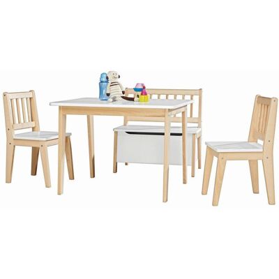 My Baby Lou Kindersitzgruppe , Naturfarben, Weiss , Holz , Buche , massiv , Baby- und Kindermöbel, Babyzimmer, Kindersessel & Kindertische My Baby Lou Kindersitzgruppe , Naturfarben, Weiss , Holz , Buche , massiv , Baby- und Kindermöbel, Babyzimmer, Kindersessel & Kindertische