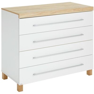 Paidi Wickelkommode , Weiss , Holzwerkstoff , 4 Schublade(n) Schubladen , 109.9x95.8x56.6 cm , Blauer Engel, Goldenes M , Baby- und Kindermöbel, Babyzimmer, Wickelkommode & Zubehör, Wickelkommoden Paidi Wickelkommode , Weiss , Holzwerkstoff , 4 Schublade(n) Schubladen , 109.9x95.8x56.6 cm , Blauer Engel, Goldenes M , Baby- und Kindermöbel, Babyzimmer, Wickelkommode & Zubehör, Wickelkommoden