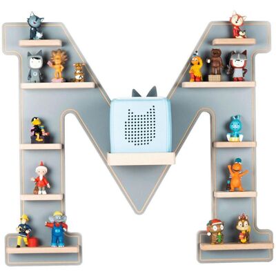 BOARTI Briefwandregal für Toniebox & 48 Tonies - Kinderzimmer Dekoration BOARTI Briefwandregal für Toniebox & 48 Tonies - Kinderzimmer Dekoration
