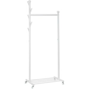 PBJ Kleiderwagen , Weiss , Metall , 68x170x43 cm , Schlafzimmer, Kleiderständer PBJ Kleiderwagen , Weiss , Metall , 68x170x43 cm , Schlafzimmer, Kleiderständer