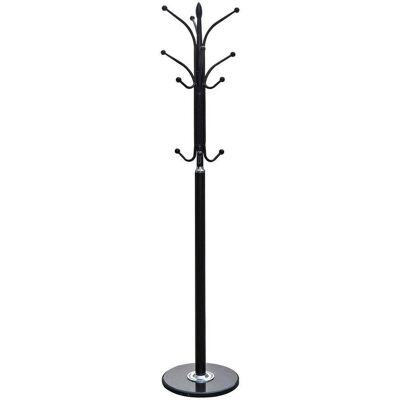 Carryhome Kleiderständer , Schwarz , Metall, Stein , 37x180x37 cm , standfeste Füsse , Schlafzimmer, Kleiderständer Carryhome Kleiderständer , Schwarz , Metall, Stein , 37x180x37 cm , standfeste Füsse , Schlafzimmer, Kleiderständer