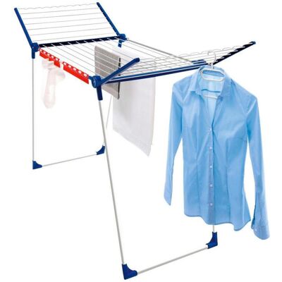 Leifheit Standtrockner , Blau, Weiss , Metall , 66.5x87x167 cm , klappbar , Haushalt & Reinigung, Wäschepflege, Wäscheständer Leifheit Standtrockner , Blau, Weiss , Metall , 66.5x87x167 cm , klappbar , Haushalt & Reinigung, Wäschepflege, Wäscheständer