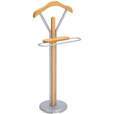 Boxxx Herrendiener , Buchefarben, Alufarben , Metall, Holzwerkstoff , 46x109x29 cm , Bsci , Hutablage, standfeste Füsse, Jackenhalter , Schlafzimmer, Kleiderständer Boxxx Herrendiener , Buchefarben, Alufarben , Metall, Holzwerkstoff , 46x109x29 cm , Bsci , Hutablage, standfeste Füsse, Jackenhalter , Schlafzimmer, Kleiderständer