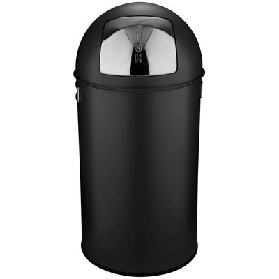 P & B Abfalleimer , Schwarz , Metall , 50 l , 74 cm , Haushalt & Reinigung, Reinigung, Eimer & Abfallsysteme P & B Abfalleimer , Schwarz , Metall , 50 l , 74 cm , Haushalt & Reinigung, Reinigung, Eimer & Abfallsysteme