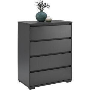Carryhome Kommode , Anthrazit , Kunststoff , 4 Schublade(n) Schubladen , 80x103x48 cm , Kleinmöbel, Kommoden, Kommoden Carryhome Kommode , Anthrazit , Kunststoff , 4 Schublade(n) Schubladen , 80x103x48 cm , Kleinmöbel, Kommoden, Kommoden