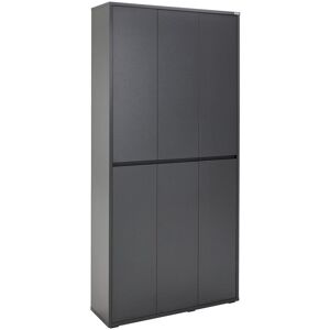 Xora Schuhschrank , Anthrazit , Kunststoff , 20 Fächer , 100x210x34 cm , Garderobe, Schuhaufbewahrung, Schuhschränke Xora Schuhschrank , Anthrazit , Kunststoff , 20 Fächer , 100x210x34 cm , Garderobe, Schuhaufbewahrung, Schuhschränke