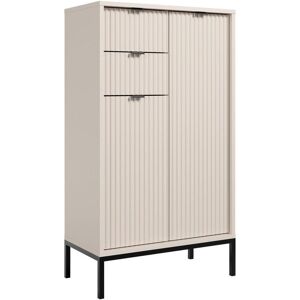 Mid.you Highboard , Kaschmir , Metall , 3 Fächer , 2 Schublade(n) Schubladen , 60x106x32 cm , stehend , Kleinmöbel, Kommoden, Highboards Mid.you Highboard , Kaschmir , Metall , 3 Fächer , 2 Schublade(n) Schubladen , 60x106x32 cm , stehend , Kleinmöbel, Kommoden, Highboards