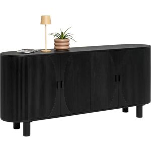 Ambia Garden Sideboard , Schwarz , Holz , Mangoholz , massiv, Sperrholz , 2 Fächer , 180x80x40 cm , stehend , Wohnzimmer, Wohnwände, Wohnwand- Serien Ambia Garden Sideboard , Schwarz , Holz , Mangoholz , massiv, Sperrholz , 2 Fächer , 180x80x40 cm , stehend , Wohnzimmer, Wohnwände, Wohnwand- Serien