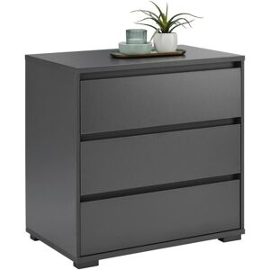 Carryhome Kommode , Anthrazit , Kunststoff , 3 Schublade(n) Schubladen , 80x79x48 cm , In verschiedenen Grössen erhältlich , Kleinmöbel, Kommoden, Kommoden Carryhome Kommode , Anthrazit , Kunststoff , 3 Schublade(n) Schubladen , 80x79x48 cm , In verschiedenen Grössen erhältlich , Kleinmöbel, Kommoden, Kommoden