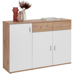 Boxxx Kommode , Weiss, Eiche Artisan , Holzwerkstoff , 2 Fächer , 2 Schublade(n) Schubladen , 119.9x82x34.3 cm , Kleinmöbel, Kommoden, Kommoden Boxxx Kommode , Weiss, Eiche Artisan , Holzwerkstoff , 2 Fächer , 2 Schublade(n) Schubladen , 119.9x82x34.3 cm , Kleinmöbel, Kommoden, Kommoden