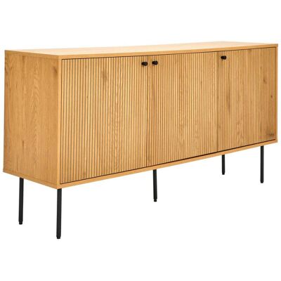 Carryhome Sideboard , Schwarz, Eichefarben , Metall, Holzwerkstoff , 3 Fächer , 150x75x40 cm , Typenauswahl, Beimöbel erhältlich, stehend , Kleinmöbel, Kommoden, Sideboards Carryhome Sideboard , Schwarz, Eichefarben , Metall, Holzwerkstoff , 3 Fächer , 150x75x40 cm , Typenauswahl, Beimöbel erhältlich, stehend , Kleinmöbel, Kommoden, Sideboards