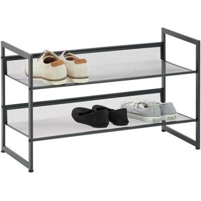 Xora Schuhregal , Schwarz , Metall , 72x40x30 cm , Typenauswahl, stehend , Garderobe, Schuhaufbewahrung, Schuhregale Xora Schuhregal , Schwarz , Metall , 72x40x30 cm , Typenauswahl, stehend , Garderobe, Schuhaufbewahrung, Schuhregale