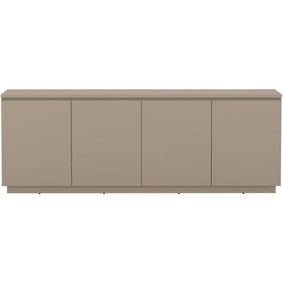 Mid.you Sideboard , Taupe , Holzwerkstoff , 4 Fächer , 200x72x34.5 cm , FSC MIX , stehend , Kleinmöbel, Kommoden, Sideboards Mid.you Sideboard , Taupe , Holzwerkstoff , 4 Fächer , 200x72x34.5 cm , FSC MIX , stehend , Kleinmöbel, Kommoden, Sideboards