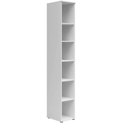 Carryhome Regal - Weiß - 6 Fächer - 30x195x40 cm - Shelf Carryhome Regal - Weiß - 6 Fächer - 30x195x40 cm - Shelf