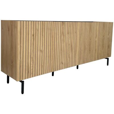 Xora Sideboard , Schwarz, Eichefarben , Metall, Holzwerkstoff , 4 Fächer , 181x75x40 cm , Typenauswahl, Beimöbel erhältlich, stehend , Kleinmöbel, Kommoden, Sideboards Xora Sideboard , Schwarz, Eichefarben , Metall, Holzwerkstoff , 4 Fächer , 181x75x40 cm , Typenauswahl, Beimöbel erhältlich, stehend , Kleinmöbel, Kommoden, Sideboards