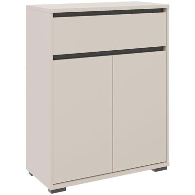 Xora Schuhschrank , Anthrazit, Kaschmir , Kunststoff , 3 Fächer , 1 Schublade(n) Schubladen , 80x108.8x38 cm , Garderobe, Schuhaufbewahrung, Schuhschränke Xora Schuhschrank , Anthrazit, Kaschmir , Kunststoff , 3 Fächer , 1 Schublade(n) Schubladen , 80x108.8x38 cm , Garderobe, Schuhaufbewahrung, Schuhschränke
