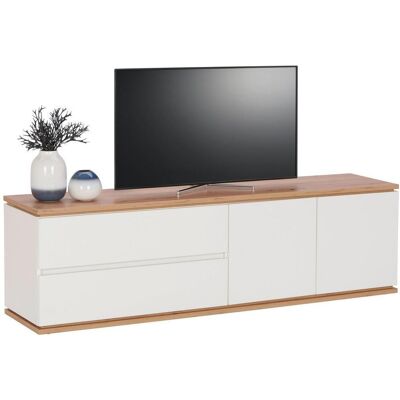 Xora Lowboard , Weiss, Eiche Artisan , Kunststoff , 1 Fächer , 2 Schublade(n) Schubladen , 184x54x42 cm , Typenauswahl, Beimöbel erhältlich, stehend , Wohnzimmer, TV Möbel, Lowboards, Lowboards stehend Xora Lowboard , Weiss, Eiche Artisan , Kunststoff , 1 Fächer , 2 Schublade(n) Schubladen , 184x54x42 cm , Typenauswahl, Beimöbel erhältlich, stehend , Wohnzimmer, TV Möbel, Lowboards, Lowboards stehend