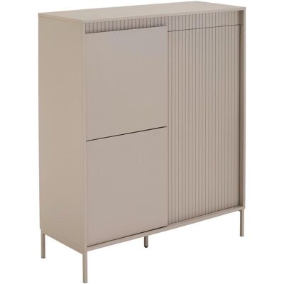 Xora Highboard , Kaschmir , Metall, Holzwerkstoff , 6 Fächer , 102.8x123.2x40 cm , Bsci , Kleinmöbel, Kommoden, Highboards Xora Highboard , Kaschmir , Metall, Holzwerkstoff , 6 Fächer , 102.8x123.2x40 cm , Bsci , Kleinmöbel, Kommoden, Highboards
