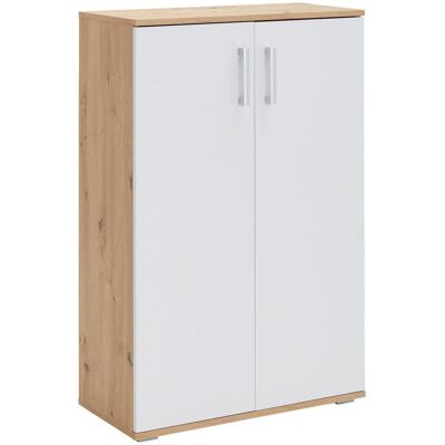 Xora Schuhschrank , Weiss, Eiche Artisan , Kunststoff , 5 Fächer , 70x106x33.4 cm , Typenauswahl, stehend , Garderobe, Schuhaufbewahrung, Schuhschränke Xora Schuhschrank , Weiss, Eiche Artisan , Kunststoff , 5 Fächer , 70x106x33.4 cm , Typenauswahl, stehend , Garderobe, Schuhaufbewahrung, Schuhschränke
