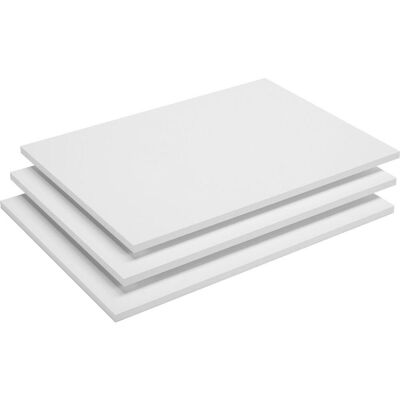 Hom´in Hom`in Einlegebodenset , Weiss , Holzwerkstoff , 3-teilig , Schlafzimmer, Kleiderschränke, Schrankzubehör, Einlegeböden Hom´in Hom`in Einlegebodenset , Weiss , Holzwerkstoff , 3-teilig , Schlafzimmer, Kleiderschränke, Schrankzubehör, Einlegeböden