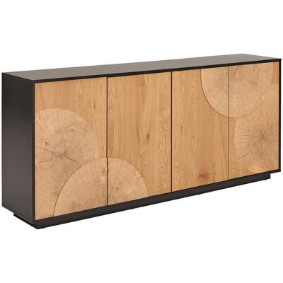 Xora Sideboard , Schwarz, Eichefarben , Holzwerkstoff , 4 Fächer , 180x81x40 cm , Bsci , Beimöbel erhältlich, stehend , Kleinmöbel, Kommoden, Sideboards Xora Sideboard , Schwarz, Eichefarben , Holzwerkstoff , 4 Fächer , 180x81x40 cm , Bsci , Beimöbel erhältlich, stehend , Kleinmöbel, Kommoden, Sideboards