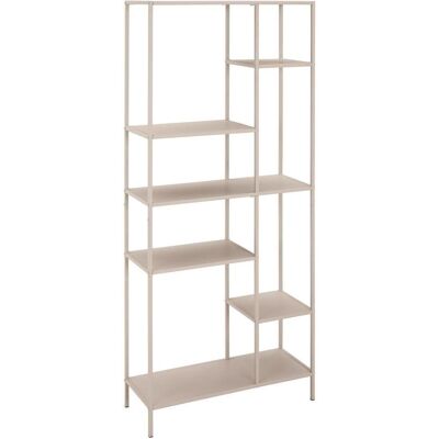 Xora Regal , Greige , Metall , 7 Fächer , 78x175x30 cm , Wohnzimmer, Regale, Bücherregale Xora Regal , Greige , Metall , 7 Fächer , 78x175x30 cm , Wohnzimmer, Regale, Bücherregale