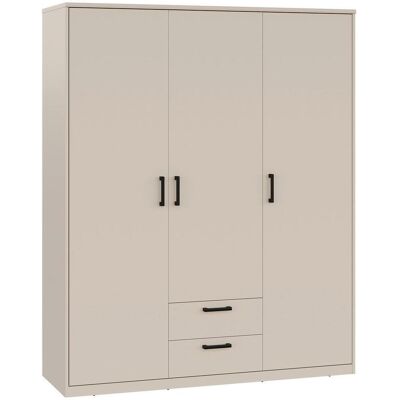 Xora Drehtürenschrank , Kaschmir , Holzwerkstoff , 4 Fächer , 2 Schublade(n) Schubladen , 157x194x54 cm , Beimöbel erhältlich , Schlafzimmer, Komplette Schlafzimmer und Serien, Schlafzimmerserien Xora Drehtürenschrank , Kaschmir , Holzwerkstoff , 4 Fächer , 2 Schublade(n) Schubladen , 157x194x54 cm , Beimöbel erhältlich , Schlafzimmer, Komplette Schlafzimmer und Serien, Schlafzimmerserien
