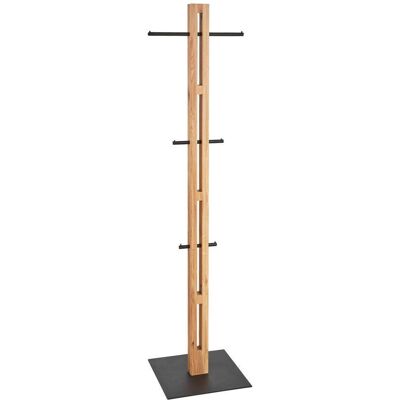 Linea Natura Kleiderständer , Schwarz, Eichefarben , Holz, Metall , vollmassiv , 45x174.9x40 cm , Jackenhalter , Schlafzimmer, Kleiderständer Linea Natura Kleiderständer , Schwarz, Eichefarben , Holz, Metall , vollmassiv , 45x174.9x40 cm , Jackenhalter , Schlafzimmer, Kleiderständer