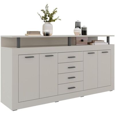 Xora Sideboard , Kaschmir , Holzwerkstoff , 2 Fächer , 4 Schublade(n) Schubladen , 195x88x38 cm , Kleinmöbel, Kommoden, Sideboards Xora Sideboard , Kaschmir , Holzwerkstoff , 2 Fächer , 4 Schublade(n) Schubladen , 195x88x38 cm , Kleinmöbel, Kommoden, Sideboards